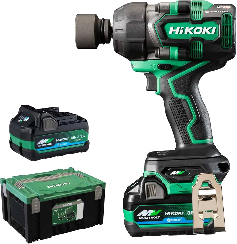 Amazon.co.jp: HiKOKI(ハイコーキ) 36V 充電式インパクトレンチ 四角